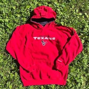 SOLD - Houston Texans Red Hoodie M • Reebok NFL Sweatshirt